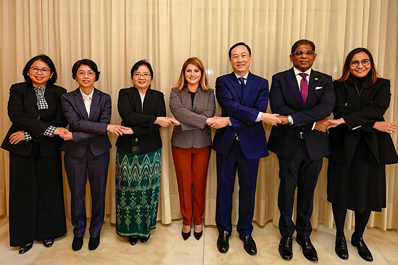 ASEAN Committee in Rome (ACR) organised a working luncheon with Undersecretary Maria Tripodi, Ministry of Foreign Affairs and International Cooperation of Italy