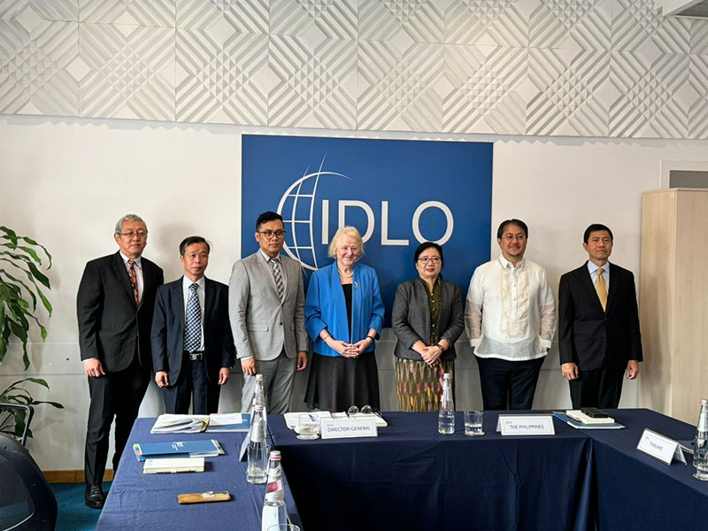 Ambassadors of the ASEAN Committee in Rome meet with the Head the IDLO