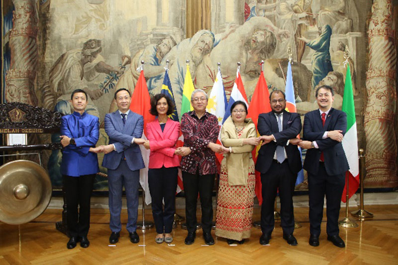 ASEAN Committee in Rome (ACR) celebrated the 57th Anniversary of ASEAN Day