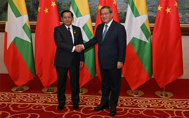 Myanmar and China pledge to strengthen ties and cooperation (7 November 2024)