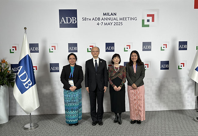 Ambassador Hmway Hmway Khyne Participates in the 58th ADB Annual Meeting