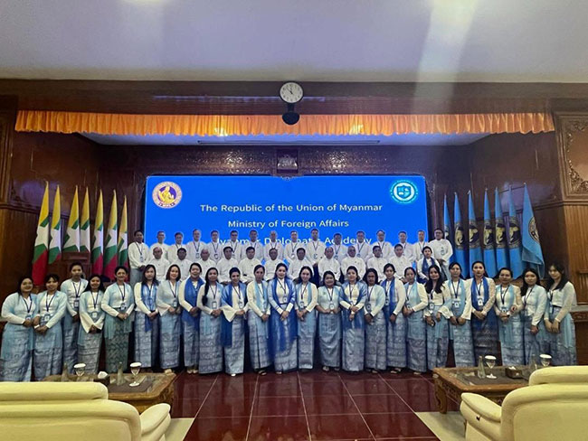 Inauguration Ceremony of the Myanmar Diplomatic Academy and Launch of the Diploma in Diplomacy held