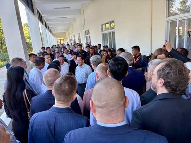 International Election Observers and Diplomats Monitor Voting Processes in Myanmar’s General Elections